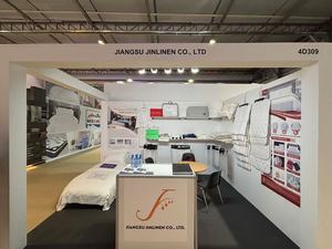 Khách sạn dệt thoải mái mềm mại ấm áp tất cả các mùa Trắng Polyester vải quilt với chắp vá thiết kế cho nhà và bệnh viện sử dụng - Product Image 6