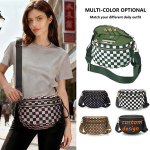 Tas Pinggang Selempang Custom untuk Pria dan Wanita, Tas Pinggang Wanita, Tas Selempang Wanita untuk Perjalanan, Tas Selempang Bahu Fashion Wanita - Product Image 1