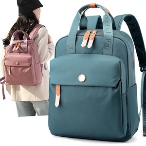 Sac à dos femme tendance coréen coloré, nouvelle collection, décontracté, portable, pour l'extérieur, avec fermeture éclair, idéal pour l'hiver - Product Image 1