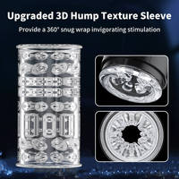 Masturbateurs masculins électriques automatiques télescopiques rotatifs à double ouverture pour hommes, jouets sexuels pour adultes