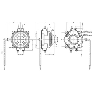 <span class=keywords><strong>EQM</strong></span> 7108 / 7112/ 7120 EC Motor DE VENTILADOR DE congelador con aspas de ventilador para refrigeración, refrigeración - Product Image 6