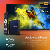 Nuevo Android TV Box UHD Certificado por Google, RockTek G2, Wifi6 Dual, 4GB 32GB ROM, Quad Core, 2T2R, 1000Mbps, 4K, AndroidTV 12, Stream Box