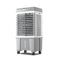 Refroidisseur d'air évaporatif électrique à grande capacité 20L pour usage industriel et hôtelier avec lumière d'ambiance LED