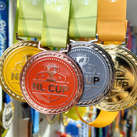 Fabricant de gros design en alliage de zinc métal 3D Award Medallas Medallion Awards Sport Medal