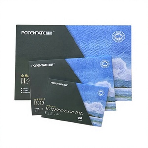 Bloc de Papel para Acuarela 100% Algodón Potentate para Dibujo y Pintura Artística, 300gsm, Prensado en Frío, Hecho en Molde/A4 - Product Image 2