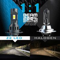 Mini Plug Play 100W 12V voiture phares LED ampoules nouveau H1 H4 H7 H11 HB3 HB4 M8 10000LM Pro lumières pour voitures camions motos E46