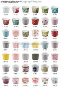 Customized Greaseproof Cupcake Wrapper Muffin Baking Paper Cake Cup