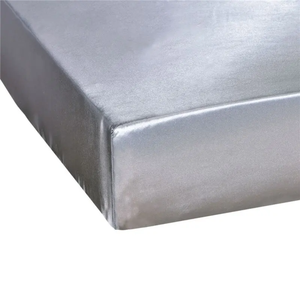 Juego de sábanas de satén de lujo con fundas de almohada, textura sedosa y suave, transpirable, duradero, ecológico, de calidad, en 3 piezas. - Product Image 4