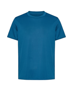 Camisetas Cortas de Manga Corta para Mujer, Cuello Redondo, Nylon Doble Cepillado, Transpirables, Ajuste Ceñido, para Correr y Pilates - Product Image 1