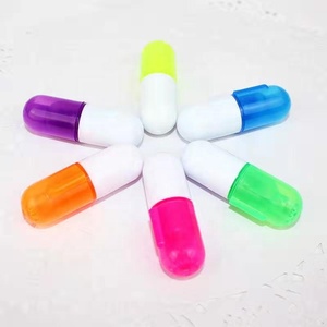 Bút Đánh Dấu Viên Vitamin Cho Văn Phòng Và Trường Học Bút Đánh Dấu Mini Dễ Thương Tưởng Tượng Bút Hình Viên Nang - Product Image 5