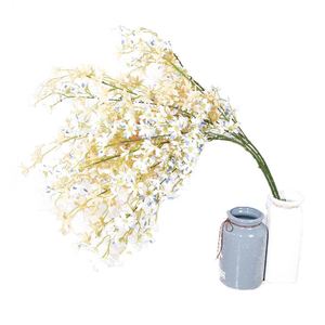 Nuevo Estilo de Ramo de Flores Artificiales de Seda Azul, Flor de Cerezo de Tacto Real para Damas de Honor en Bodas - Product Image 4