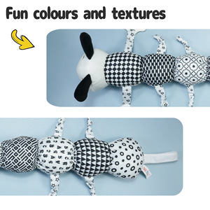 Детская музыкальная плюшевая кукла «Гусеница» с колокольчиком - Product Image 4