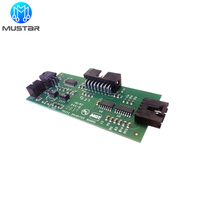 Carte de communication industrielle personnalisée Mustar avec fichier Gerber et BOM, assemblage de circuits imprimés OEM, fabricant de PCBA
