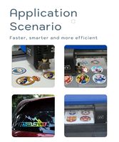 Tête de lame A3 de haute précision facile à utiliser avec imprimante UV Dtf pour machine de découpe traceur de logo 3D autocollant d'étiquettes