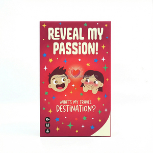 Jeu de cartes pour couples, jeu de société personnalisé pour adultes, impression de logo, usine source, jeu de cartes en boîte 2 pièces - Product Image 2