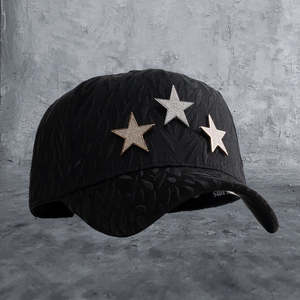 Cappelli OEM a 5 Pannelli con Visiera Curva CHROME LAST EDITION, Cappellini da Baseball di Lusso in Camoscio per Uomo, Berretti Vintage con Logo in Metallo - Product Image 5