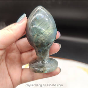 Vente chaude de bouchons anaux en cristal de pierre de <span class=keywords><strong>labrador</strong></span> naturelle, bouchons anaux en cristal à <span class=keywords><strong>vendre</strong></span> - Product Image 3