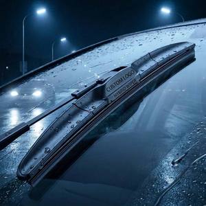 Balais d'essuie-glace hybrides avant pour pare-brise de voiture, en caoutchouc naturel, 500 000 cycles, usine certifiée IATF 16949, universels - Product Image 1