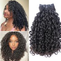 Extensiones de Cabello Humano Virgen Vietnamita Crudo de Doble Trama, Rizado Pixie, Grueso y Liso, de Proveedores de Cabello Virgen SDD