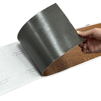Dalles de sol auto-adhésives en PVC LVT, imitation marbre, à coller, étanches, pour intérieur, pose libre ou à coller, en plastique, aspect bois