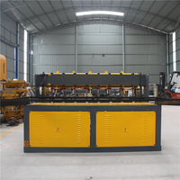Machine à souder les treillis métalliques Machine à souder les barres d'armature en acier avec PLC et moteur CNC Nouvelle machine à souder les treillis métalliques par points en acier pour clôture