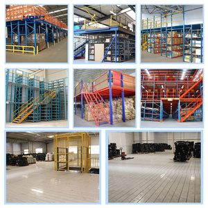 Plancher en acier de <span class=keywords><strong>mezzanine</strong></span> avec l'<span class=keywords><strong>escalier</strong></span> pour le stockage d'entrepôt et l'optimisation de l'espace - Product Image 3