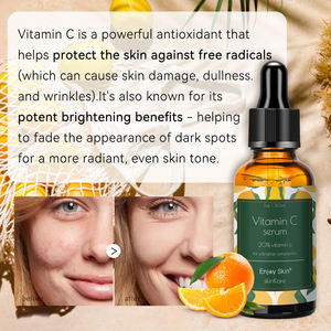 Siero di vitamina C per il viso per schiarire la pelle, rimuovere macchie scure, ridurre, idratante siero schiarente 30ml di acido ialuronico - Product Image 4