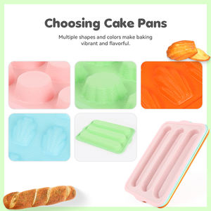 Food Grade Silicone <b>Oven</b> Safety Fiberglass French Bread Bread Pan Non-stick Reusable Fiberglass French Bread Mould - Product Image 2