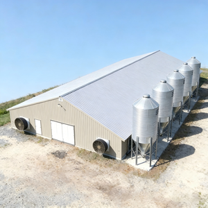 Poulailler en acier préfabriqué, installation facile pour les petites et moyennes exploitations agricoles - Product Image 1