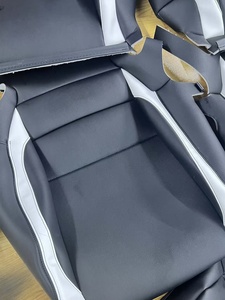 Fundas de Asiento Personalizadas para Accesorios de Auto, para 5 Asientos, Cuero de Lujo, Compatibles con <span class=keywords><strong>Honda</strong></span> Civic, <span class=keywords><strong>CRV</strong></span>, Accord, HRV, HR-V, Hilux, Aygo, Yaris - Product Image 3