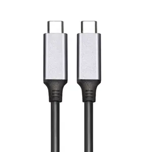 HOT SALE Posh Shine Manufacture high speed aluminum shell 5Gbps/3A fast charging usb 3.1 type c cable GEN1