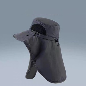 Summer Hats UV Outdoor Hunting Fishing <b>Cap</b> For Men Women <b>Hiking</b> Camping Visor Bucket Hat Neck Flap Fisherman Hat - Product Image 5