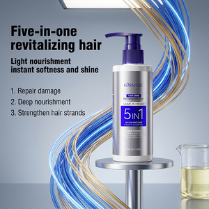 KORMESIC Marca Privada 200ml 5 en 1 Crema de Tratamiento Capilar Sin Enjuague Anticaspa Hidratante Nutritiva Acondicionador para el Crecimiento del Cabello - Product Image 2