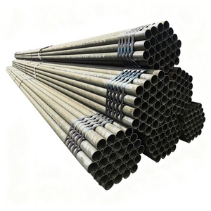 Tuyau en <span class=keywords><strong>acier</strong></span> au carbone sans soudure Q235B Q345 A106 A53 et section creuse ronde pour l'industrie avec livraison rapide - Product Image 5