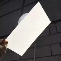 Plaque diffuseur 50-90% de transmittance PS PC PMMA, vente en gros de diffuseurs pour éclairage LED