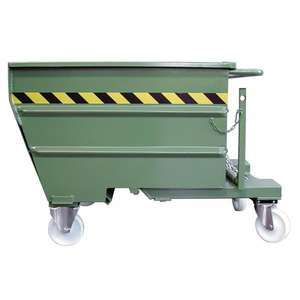 FERVI - C030/0500 Contenedor de vertido de chatarra equipado con ruedas-EAN 8012667225681 TALLERES RODANTES - Product Image 1