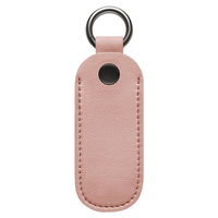 Étui en cuir de qualité supérieure, mini pochette de rangement pour clé USB, porte-clés, organisateur portable pour clé USB, porte-clés et petits accessoires