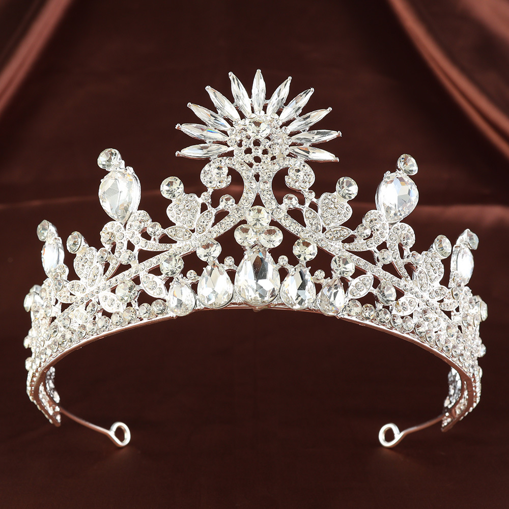 Diamant blanc argenté épais