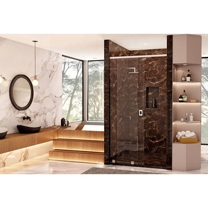 Set Tenda <span class=keywords><strong>Doccia</strong></span> per Bagno con Cabina <span class=keywords><strong>Doccia</strong></span> a Vapore, Modello Caravan, Design con Cerniere Senza Telaio, Parti di Ricambio Gratuite 3D - Product Image 5