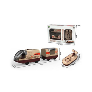 Set Trenino Elettrico a Batteria Compatibile con Binari in Legno Brio e <span class=keywords><strong>Thomas</strong></span> Railway per Bambini - Product Image 2