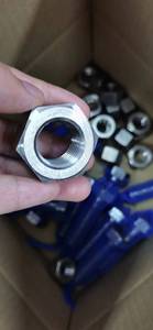 Perno de Aleación Monel <span class=keywords><strong>400</strong></span> K500 e Inconel 718 2.4360 2.4375 2.4668 de <span class=keywords><strong>1</strong></span>/2" x 8" con Dos Tuercas y Dos Arandelas - Product Image 6