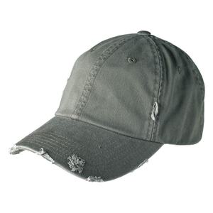 Low MOQ Custom Plain Distressed Cotton Baseball Cap - Product Image 1