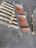 Plate-forme d'échafaudage en métal et planche marine en aluminium avec crochet