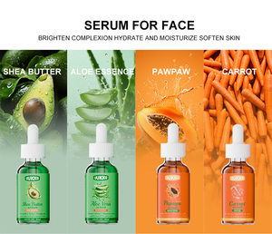 Produits de soin du <span class=keywords><strong>visage</strong></span> en gros d'usine Sérum facial naturel Papaye/Carotte/<span class=keywords><strong>Aloe</strong></span> <span class=keywords><strong>Vera</strong></span>/Beurre de karité Réparation nourrissante intensive pour la peau - Product Image 5
