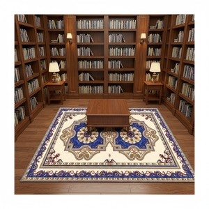 Tapis de sol 3d lavable de luxe pour salon tapis de priere islam tapis 3d imprimé moquette pour salon tapis salon moderne - Product Image 1