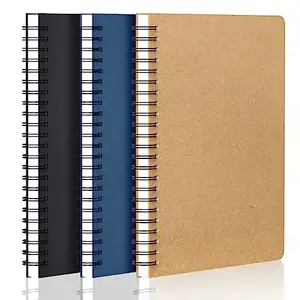 Wholesale 9.25" x 11.7" College Ruled Paper for Note Taking A4 Spiral Notebook Hardcover For School