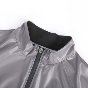 Desgin จั๊มสูทแขนยาวสำหรับผู้หญิงชุดว่ายน้ำเล่นกีฬาซาวน่าฟิล์มเหงื่อชุดออกกำลังกาย<span class=keywords><strong>2023</strong></span>โลโก้ใหม่ออกแบบได้เอง - Product Image 3