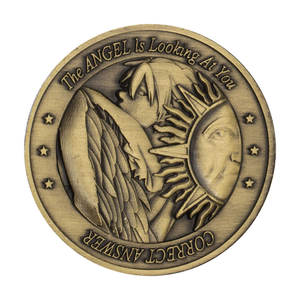 Angelo e demone gioco moneta <span class=keywords><strong>verità</strong></span> o osare medaglia creativa Souvenir giocattolo da collezione moneta per divertimento o regalo - Product Image 2
