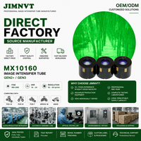 Tabung Penguat Gambar Fosfor Hijau Gen2+ FOM1200 P43 Kelas Produsen OEM JIMNVT, Tabung Penglihatan Malam, TIDAK Auto-Gating
