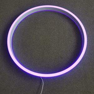 アクリル3DロゴデザインLEDサイン屋内屋外アプリケーション車会社広告装飾レッドライト効果変圧器パワー - Product Image 1